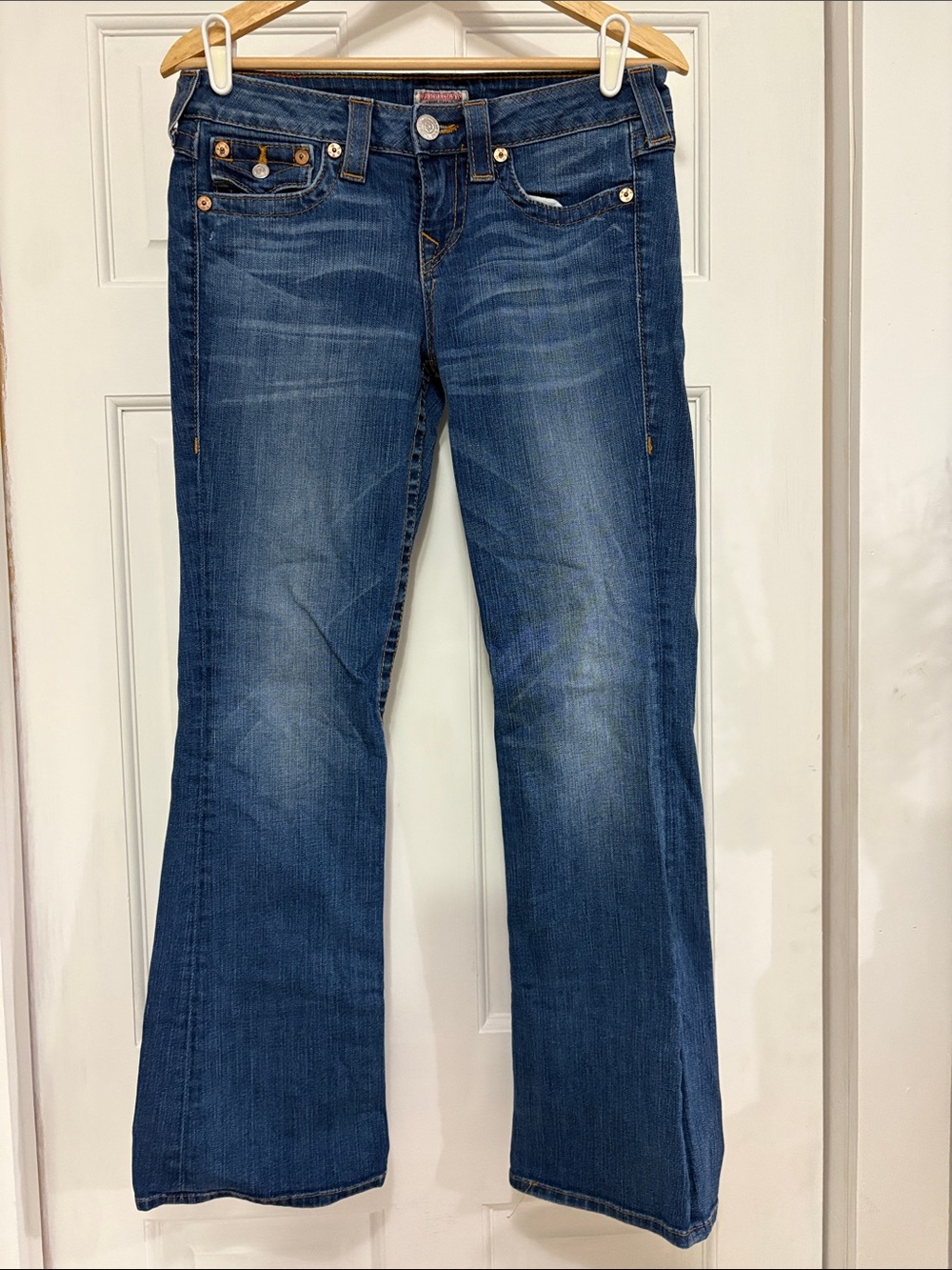 True Religion Indigo Flare Jeans